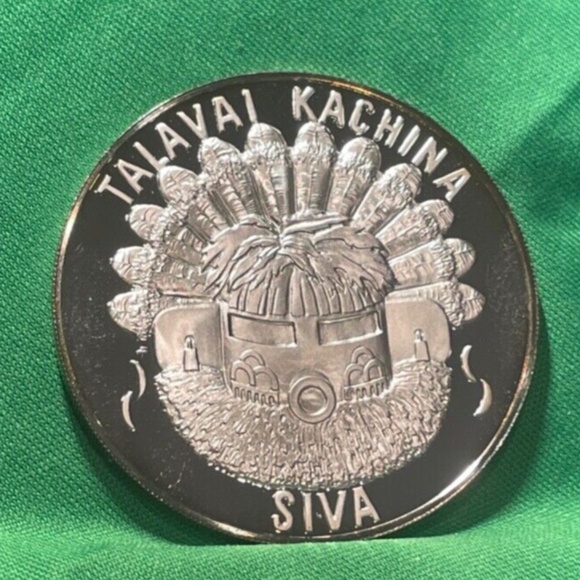 1971 Sovereign Nation of the Hopi Indian Tribe .999 Silver Proof Round - Picture 4 of 5